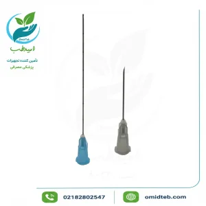 میکروکانولا گیج ۲۳ طول ۷۰ میلی‌متر حلما طب