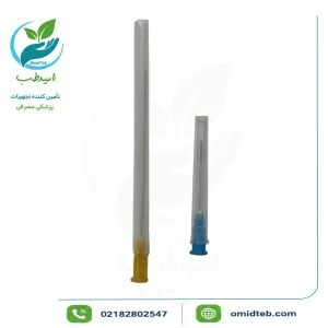 میکروکانولا گیج ۲۵ طول ۷۰ میلی‌متر حلما طب