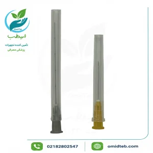 میکروکانولا گیج ۲۷ طول ۵۰ میلی‌متر حلما طب