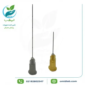 میکروکانولا گیج ۲۷ طول ۵۰ میلی‌متر حلما طب