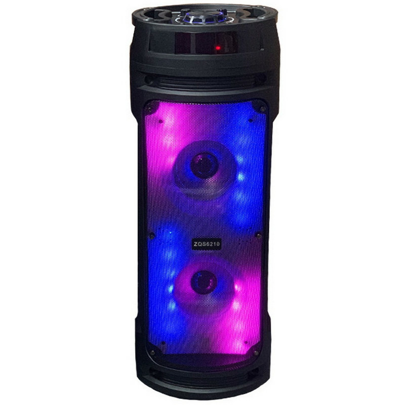 اسپیکر بلوتوثی قابل حمل زد کیو اس دوبل  6.5 اینچ  مدل ZQS-6210