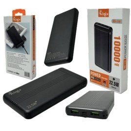 پاوربانک اورجینال 10000mah کینگ پلاس مدل hk-110 توربوشارژ