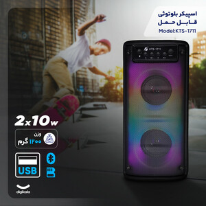 اسپیکر بلوتوثی کی تی اس مدل  KTS-1711