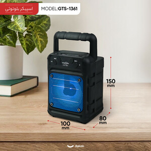 اسپیکر بلوتوثی مدل GTS-1361
