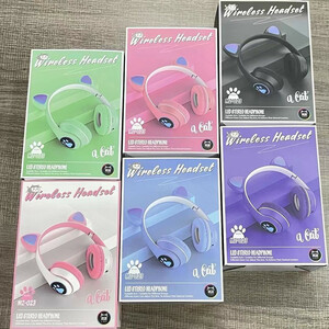 هدفون بلوتوثی گربه ای مدل MZ-023