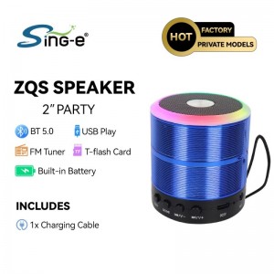 اسپیکر بلوتوثی برند Sing-e مدل WS-887 RGB