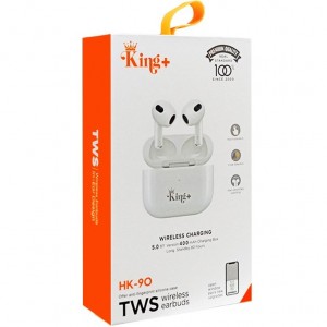 هندزفری بلوتوثی طرح ایرپاد پرو King Plus مدل HK-90 – سبک