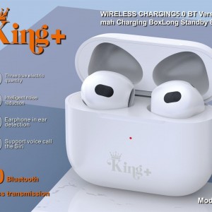 هندزفری بلوتوثی طرح ایرپاد پرو King Plus مدل HK-90 – سبک