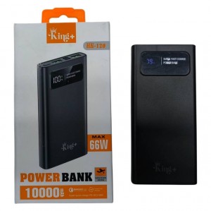 پاوربانک سوپر فست (۶۶وات) ۱۰ هزار برند کینگ پلاس KING PLUS مدل HK-120
