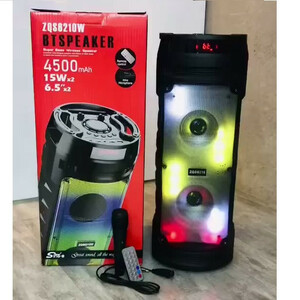 اسپیکر بلوتوثی قابل حمل زد کیو اس  6.5 اینچ  مدل ZQS-6210