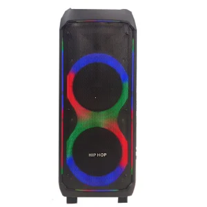 اسپیکر بلوتوثی چمدانی برند هیپ هاپ HIP HOP  دوبل 10 اینچ مدل HP-369