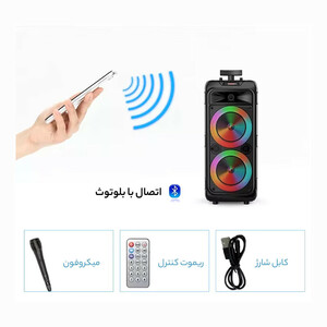 اسپیکر بلوتوثی قابل حمل ساینج ای مدل ZQS-8211