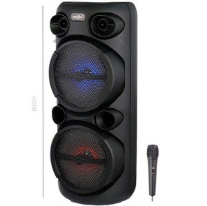 اسپیکر بلوتوثی قابل حمل گریت نایس دوبل 8 اینچ مدل GTS-2059