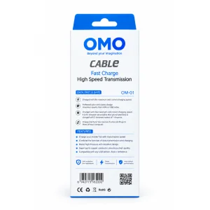 کابل فست شارژ و انتقال داده  تایپ سی اومو OMO مدل OM-01