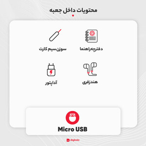 گوشی موبایل نوکیا 6310 مدل 2021 دو سیم‌کارت با صفحه‌کلید فارسی مناسب خرید عمده از عمده وان