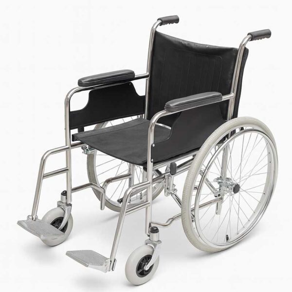 ویلچر ارتوپدی چرخ عقب پره‌ای بادی تکنو مدل 104D