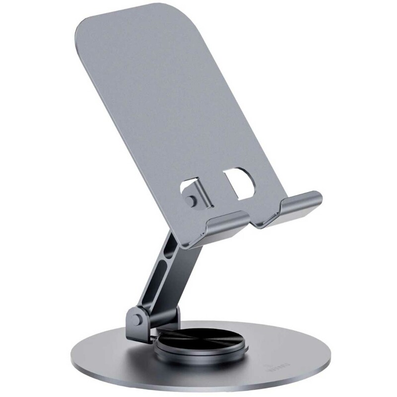 هولدر گوشی موبایل و تبلت رومیزی فلزی تاشو با چرخش 360 درجه ویوو ZM-014