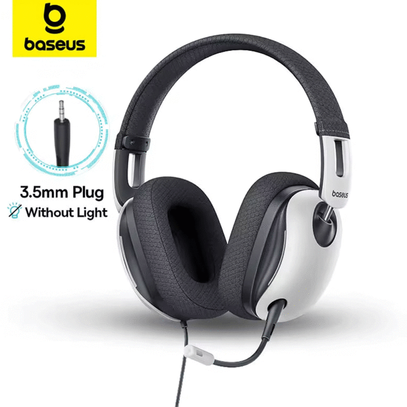 هدست و هدفون سیمی گیمینگ جک 3.5 میلی‌متری بیسوس GoPlay 1 Max