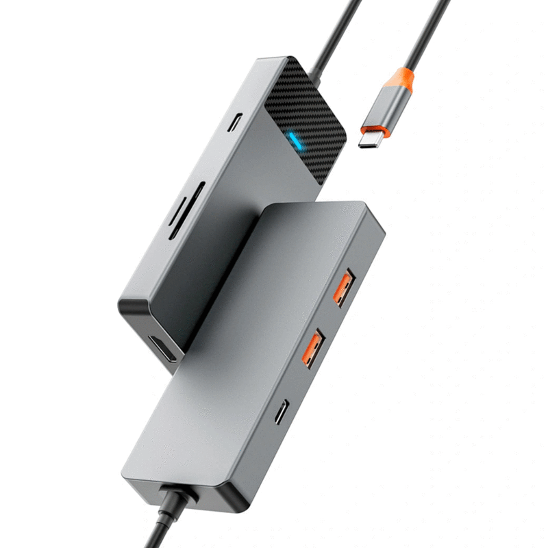 هاب تایپ سی 7 پورت ویوو A721HD