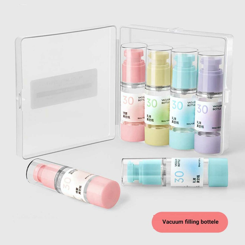 بطری لوازم آرایش مسافرتی 4 تیکه جوردن و جودی JORDAN &amp; JUDY PT072