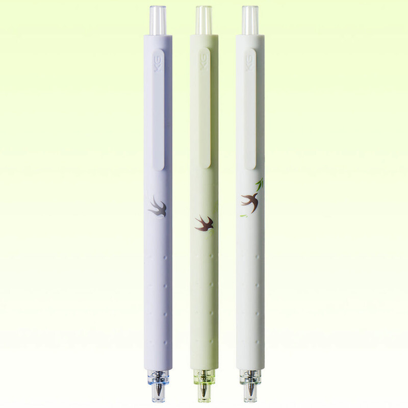 خودکار ژله‌ای مشکی کاکو (KACO) نوک 0.5 میلی‌متری 3 عددی مدل 1028