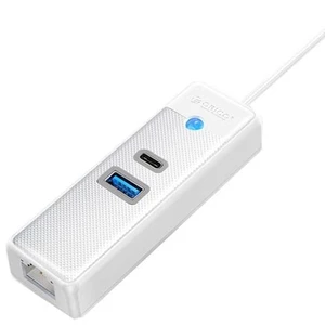 افزایش دهنده پورت USB اوریکو رنگ سفید مدل PWCUR-C3