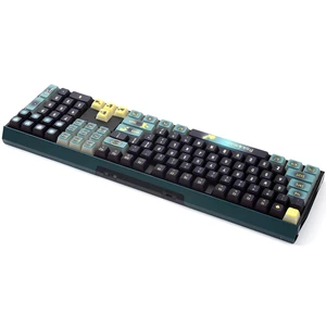 قیمت کیبورد مکانیکی گیمینگ بی سیم سه حالته شارژی پوکمون چری