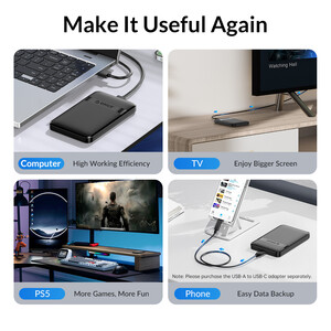 باکس هارد درایو 2.5 اینچی اوریکو