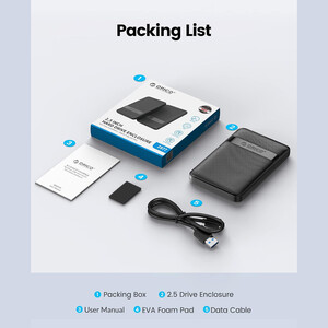 قیمت باکس هارد درایو 2.5 اینچی اوریکو