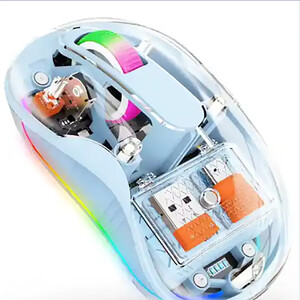 بهترین موس وایرلس سایلنت سه حالته طرح شفاف کوتتسی