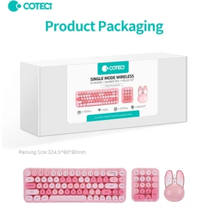 خرید ست موس و کیبورد بی سیم فانتزی کوتسی