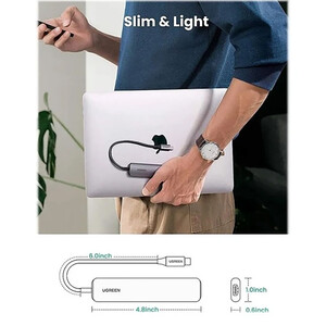قیمت هاب 5 پورت تایپ سی یوگرین