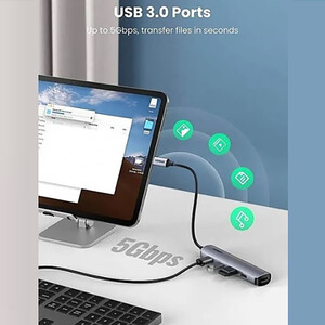 بهترین هاب 5 پورت تایپ سی یوگرین