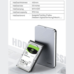 فروش باکس هارد اس اس دی یوگرین