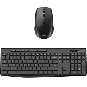 ست موس و کیبورد بی‌سیم بی‌صدا ویوو KM-01