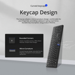 ست بی‌صدا کیبورد و موس وایرلس