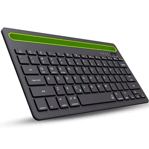 کیبورد بدون سیم  شارژی با استند موبایل و تبلت