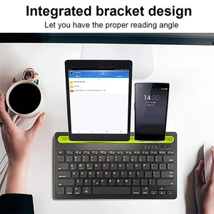 برترین کیبورد بی‌سیم شارژی با استند موبایل و تبلت
