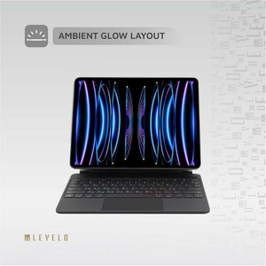 کاور کیبورددار چرمی آیپد پرو 13 اینچ لِولو