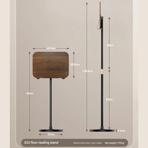 استند مطالعه و پایه لپ تاپ قابل تنظیم چندمنظوره