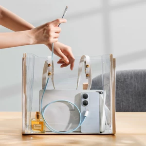 کیفیت کابل شارژ یو اس بی به تایپ سی 100 وات یک متری بیسوس