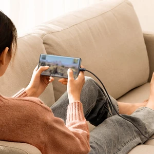 بهترین کابل شارژ یو اس بی به تایپ سی 100 وات یک متری بیسوس