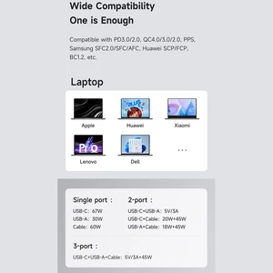 آداپتور و کلگی شارژر دیواری سوپر فست شارژ مک دودو شارژر لپ تاپ مک بوک تبلت گوشی هندزفری