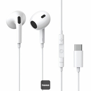 خرید هندزفری سیمی بادرگاه تایپ سی  بیسوس