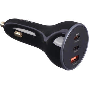 شارژر فندکی فست شارژ ماشین تایپ سی و یو اس بی 160 وات پرووان PCG29