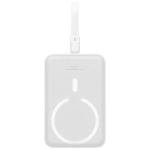 پاوربانک بی سیم مگ سیف فست شارژ بیسوس با کابل متصل لایتنینگ