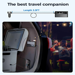 شارژر 9 در 1 خودرو  با توان 210  وات JR-CL06