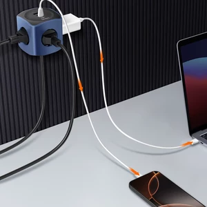 چندراهی برق چندمنظوره چند پورت سوپر شارژ رومیزی الدنیو