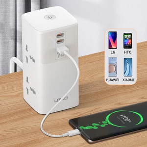 چندراهی برق چندمنظوره چند پورت سوپر شارژ رومیزی الدنیو