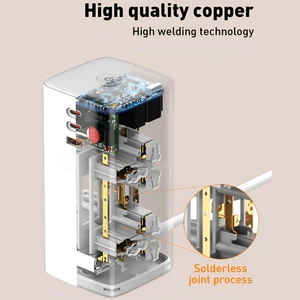 چندراهی برق چندمنظوره چند پورت سوپر شارژ رومیزی الدنیو
